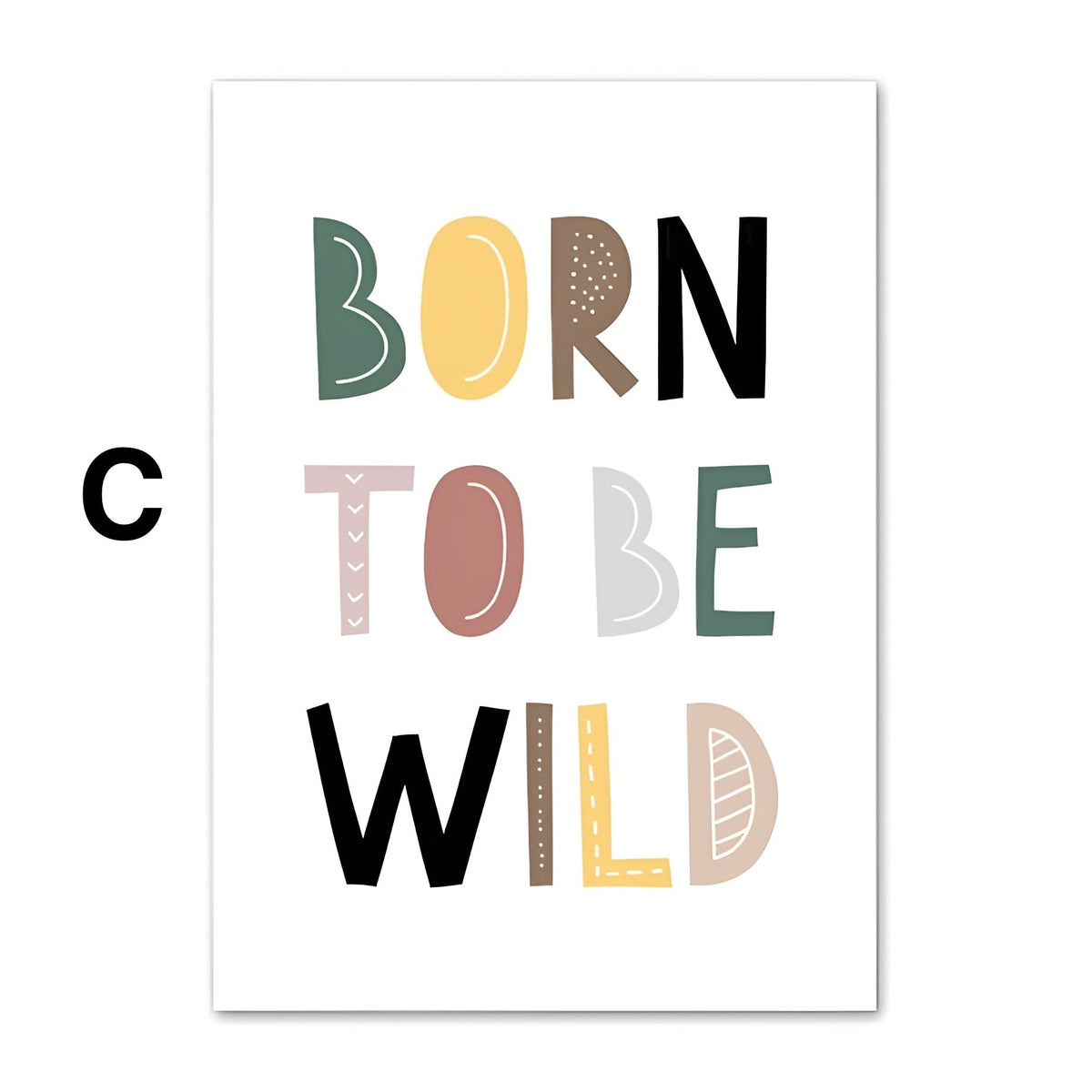 Poster Kinderzimmer Tiere Dschungel Wald · Name Personalisiert · Kinderzimmer Bilder · Wand Deko · Kunst Druck · Deko Print · ohne Rahmen