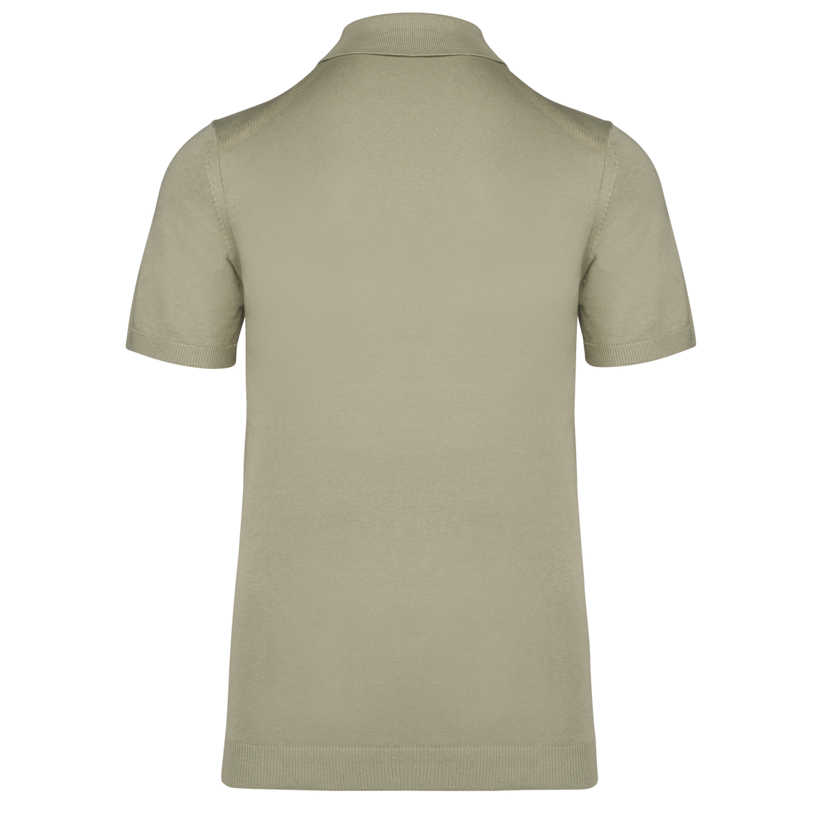 Strickpolo aus nachhaltigen Materialien – originale Produktansicht