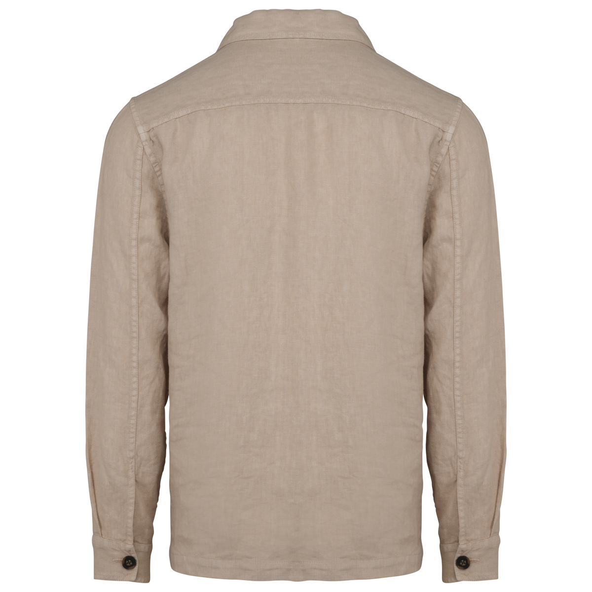 Leinen-Overshirt in Washed-Optik – originale Produktansicht