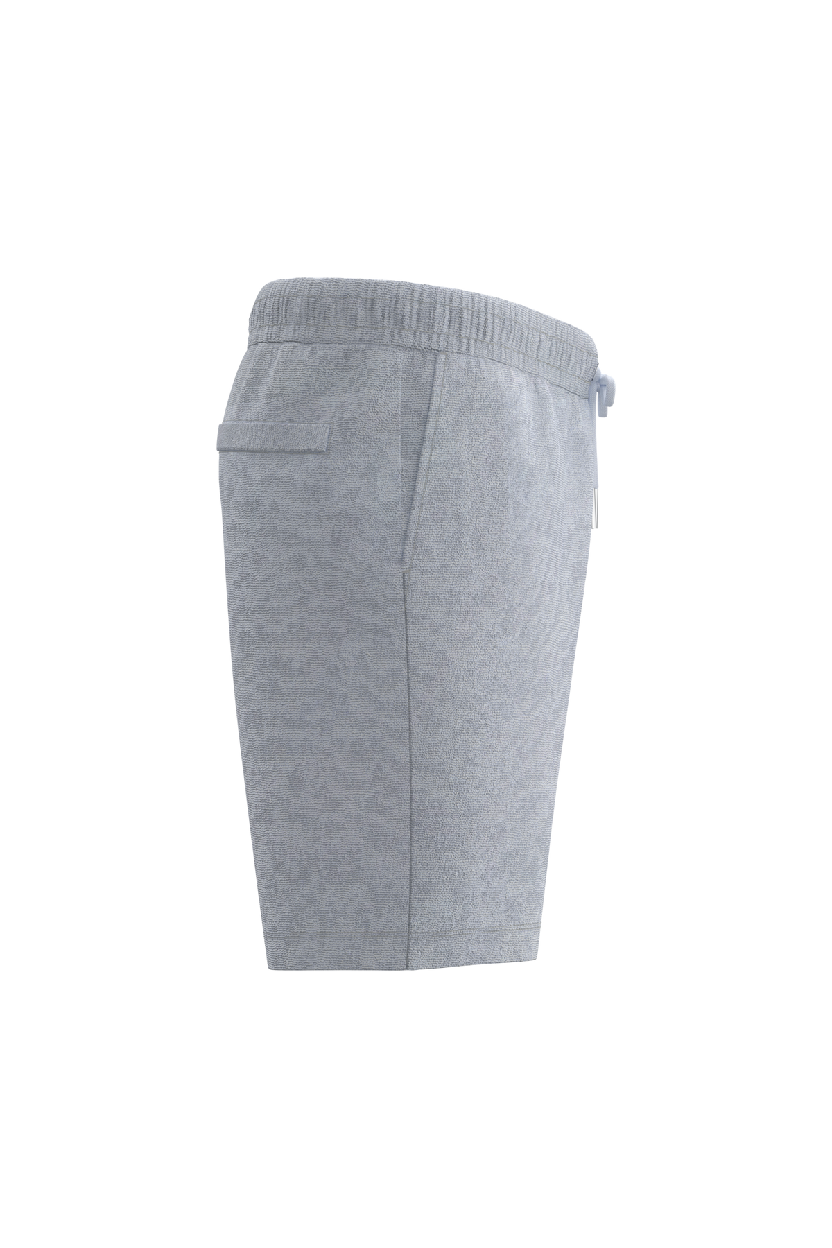 Frottee-Shorts mit Kordelzug – originale Produktansicht